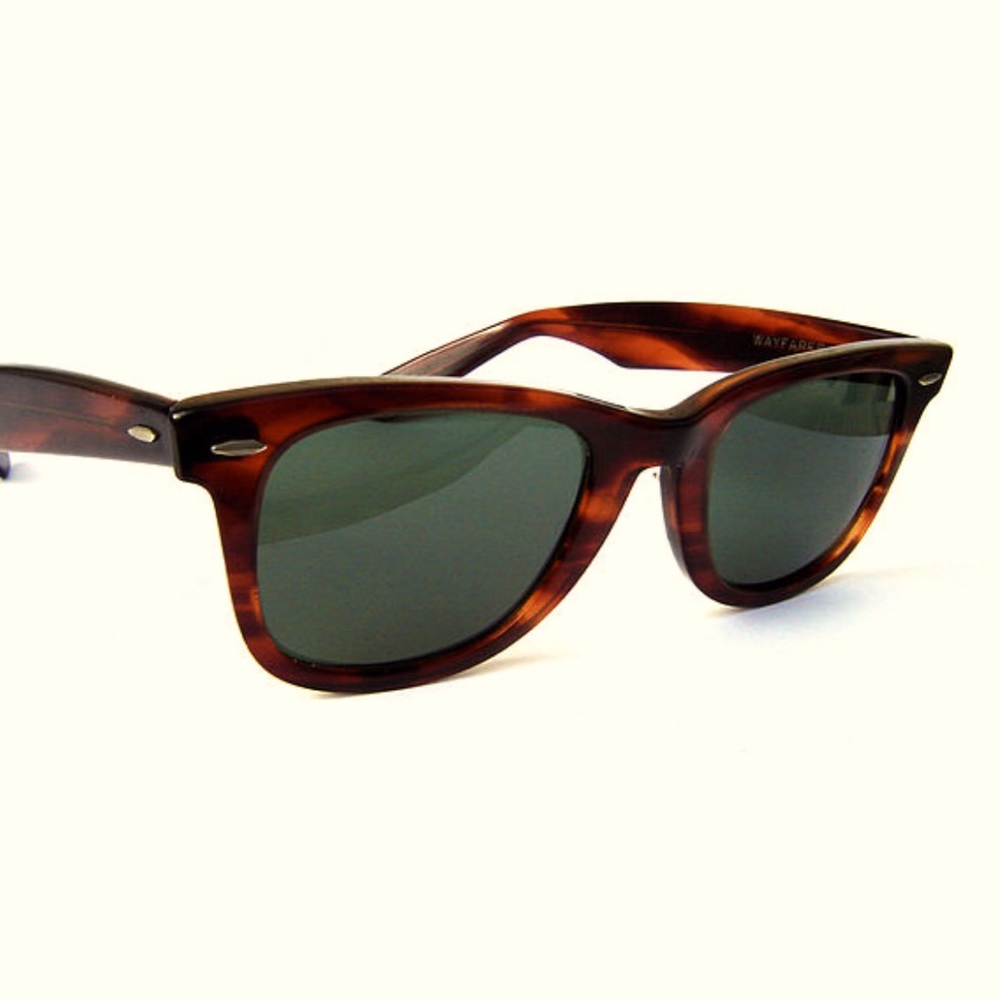 Vintage Ray Ban Wayfarer 2 Bausch & Lomb Tortoise Shell Sunglasses